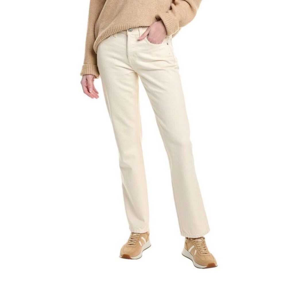 RE/DONE x PAM The Anderson Straight Leg Jeans Off White Cream 31 184-03WANDSON